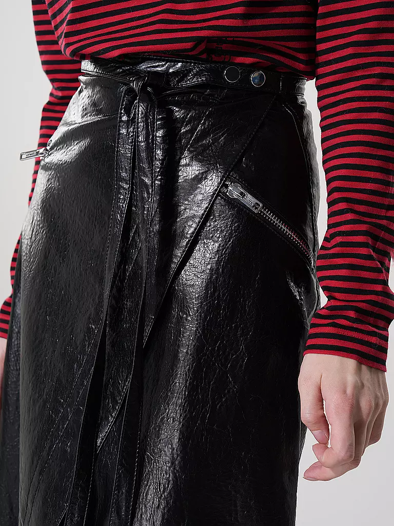 PHILLIP LIM Maxirock schwarz