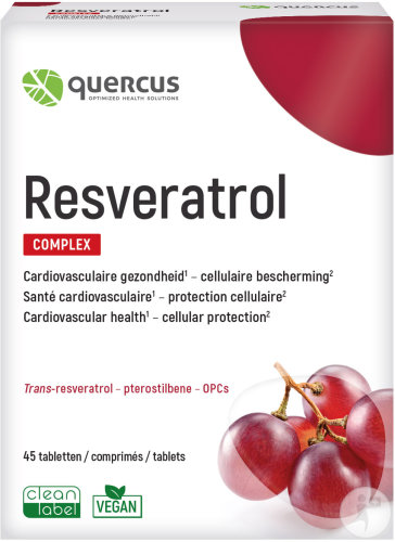 Quercus Resvératrol Complément Alimentaire 45 Comprimés