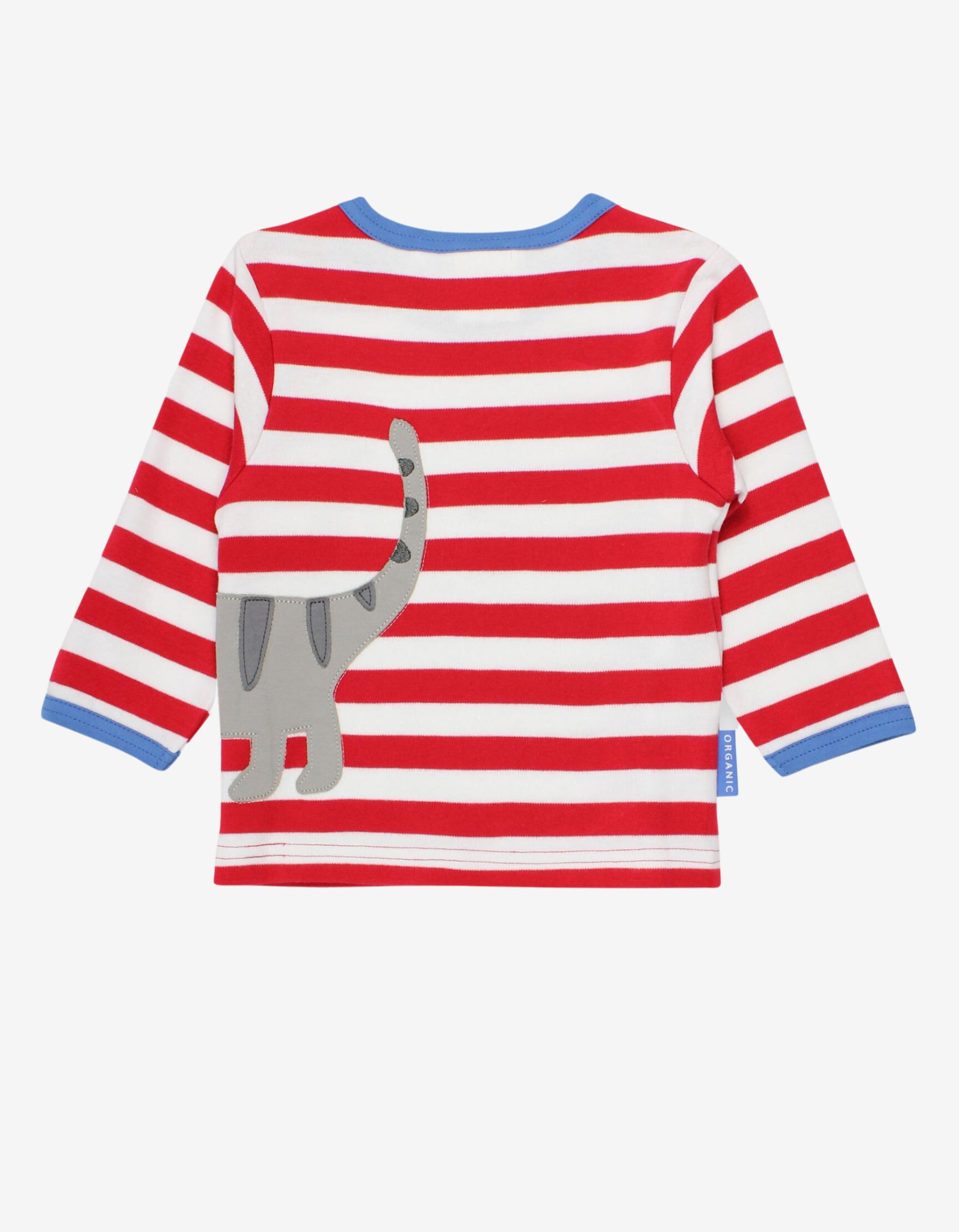 Toby Tiger Langarmshirt mit Katzen-Applikation