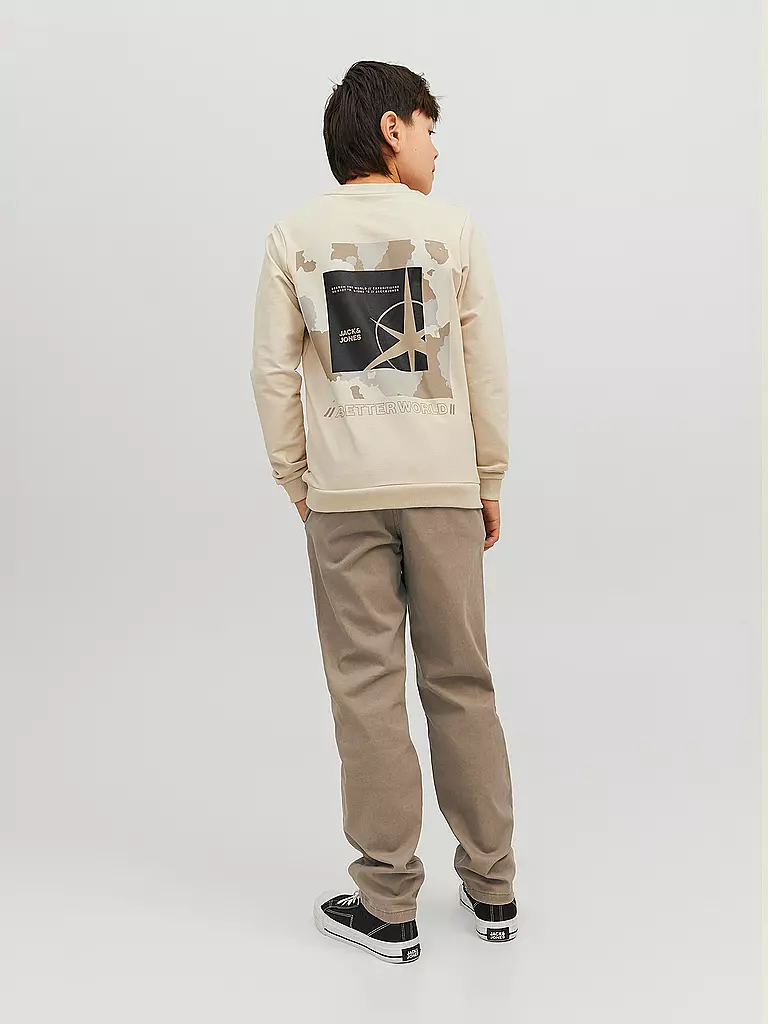 JACK & JONES Jungen Chino  JPSTMARCO beige