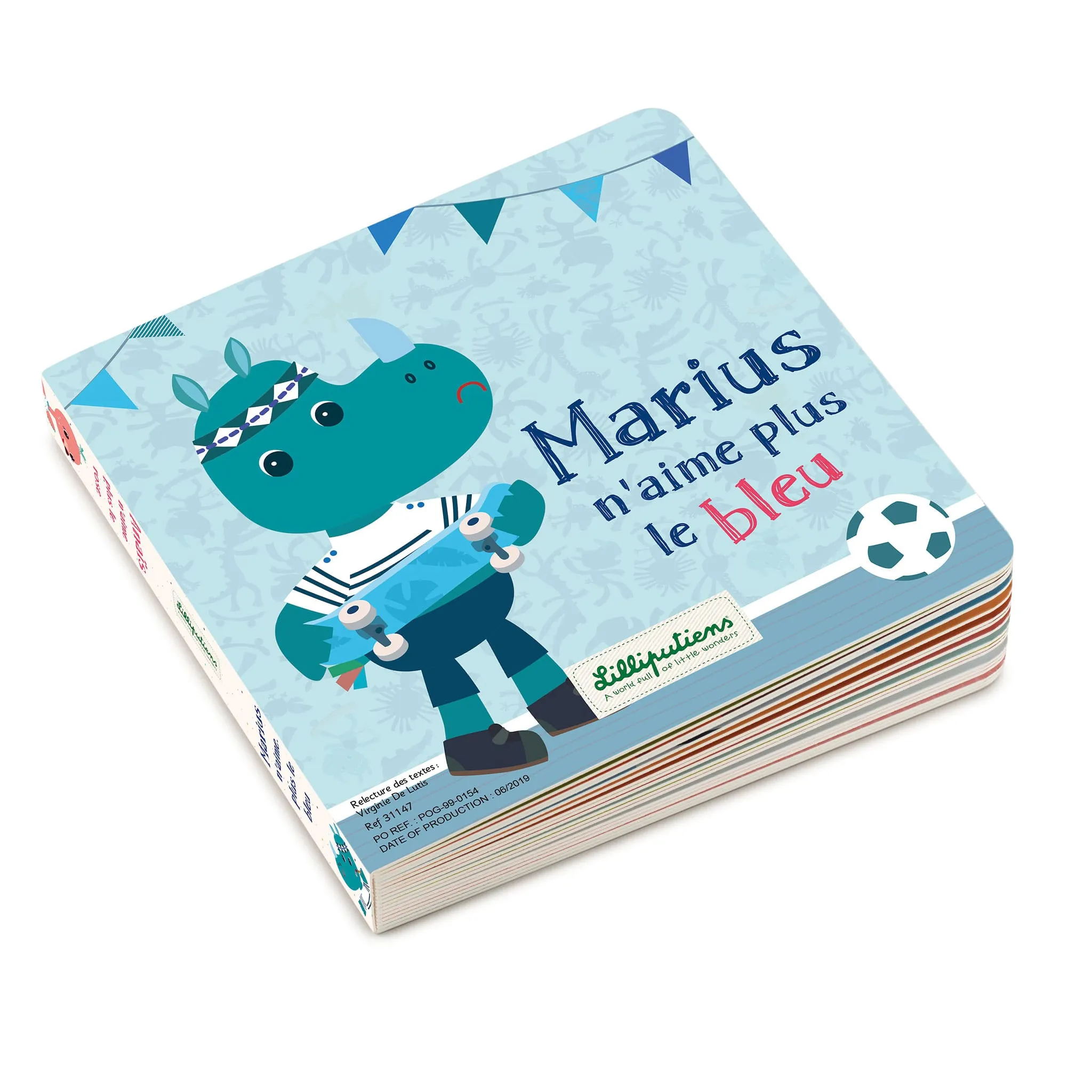 Lilliputiens Livre d'Éveil Anais et Marius