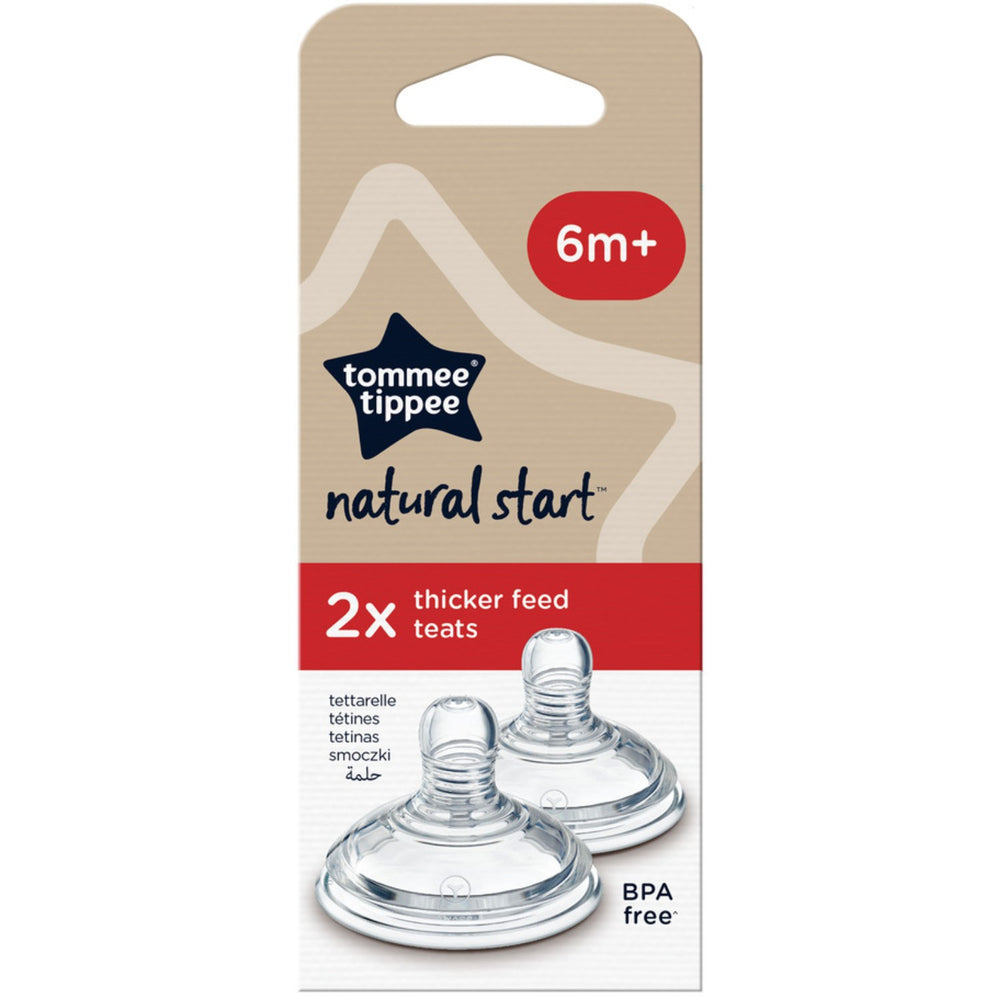 Køb Tommee Tippee Natural Start 2X Thick Feed Flaskesut