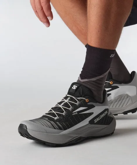 Salomon Men's Genesis Black / Alloy / Tumeric