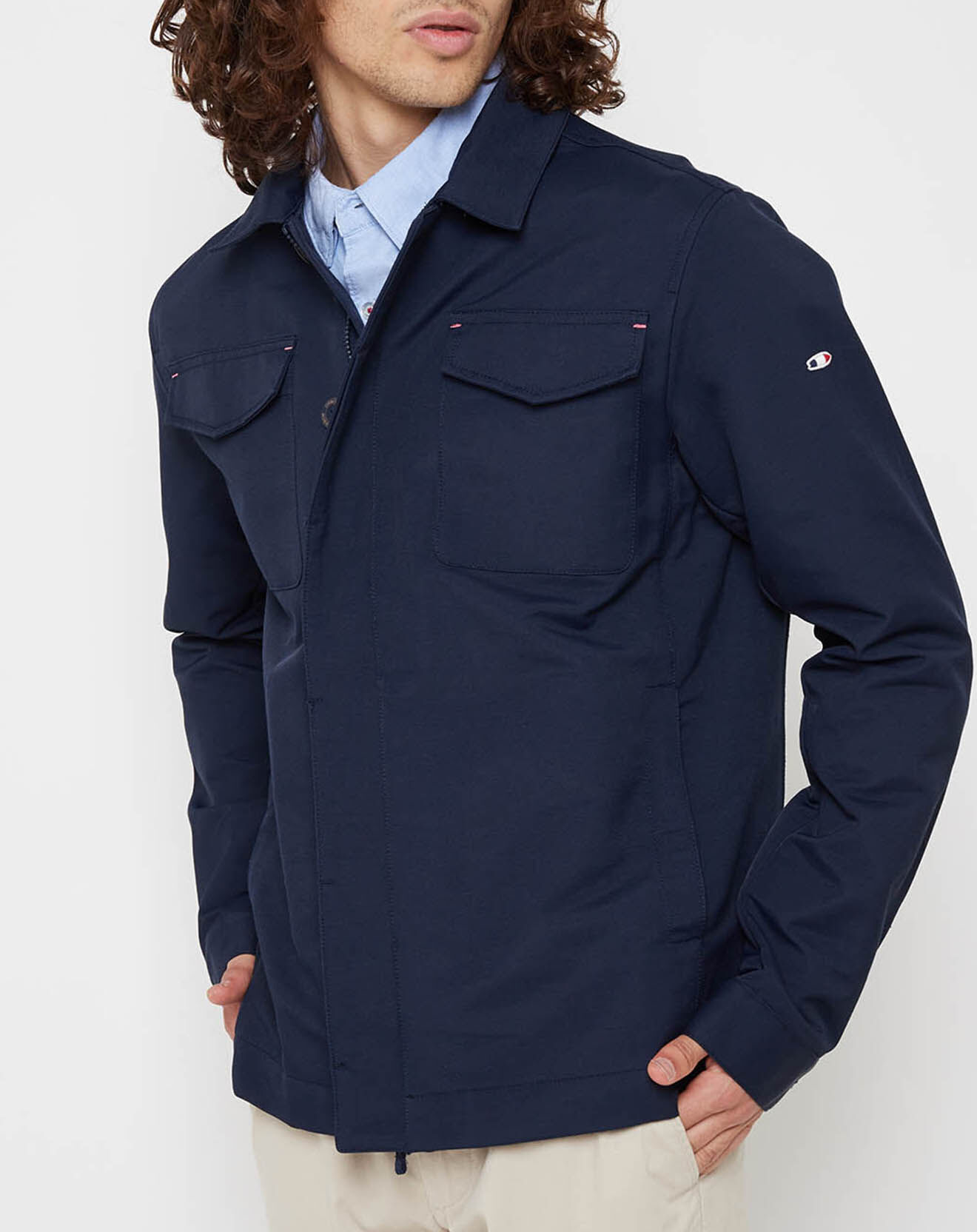 Oxbow Parka Jakuta Twill Military bleu marine