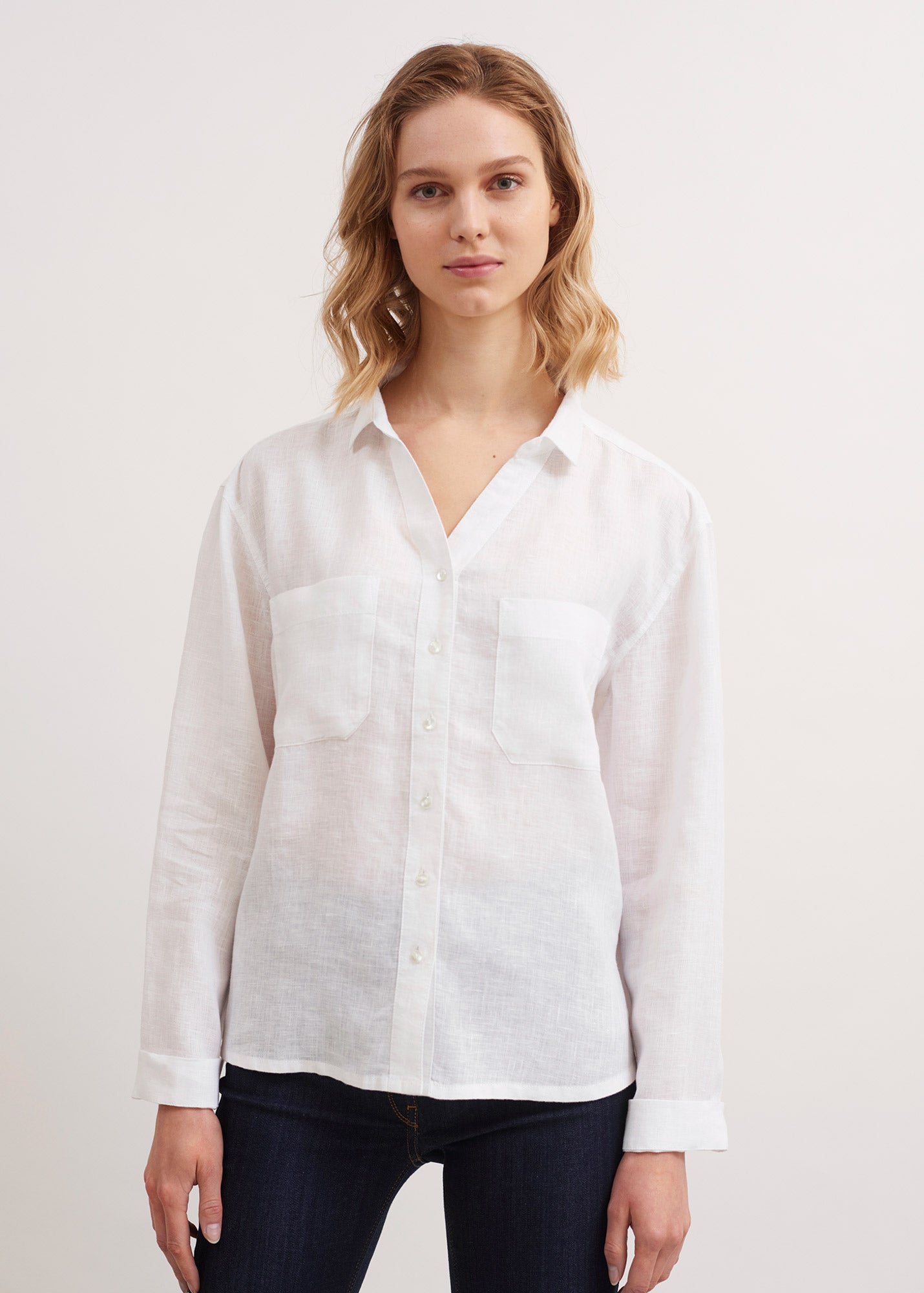 Chemise en gaze de lin Charlène