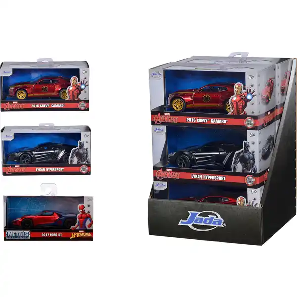 253222005 Marvel Vehicle Assortment 1:32