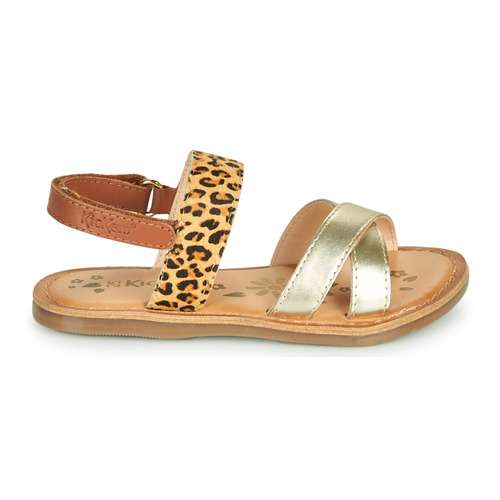 Kickers - DYACROSS - Doré / Leopard