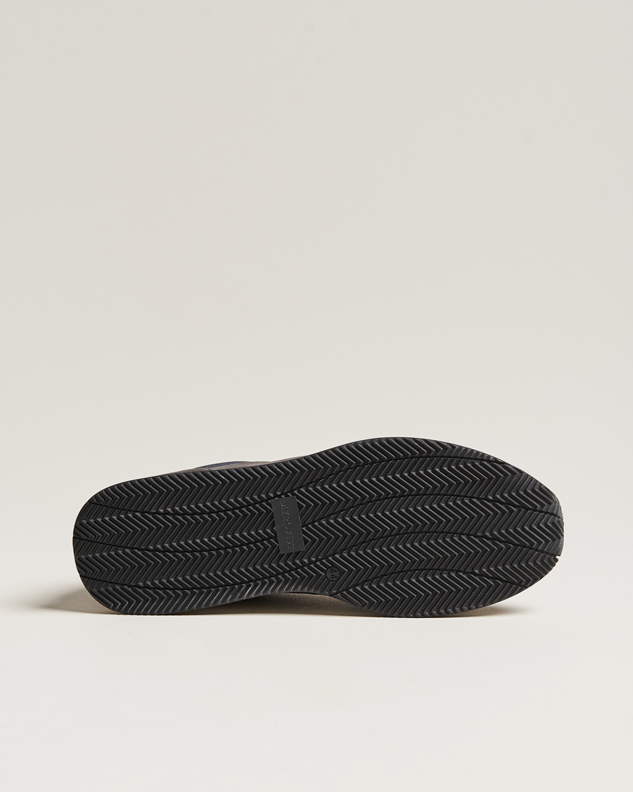 Myrqvist Stensund Running Sneaker Dark Grey Suede
