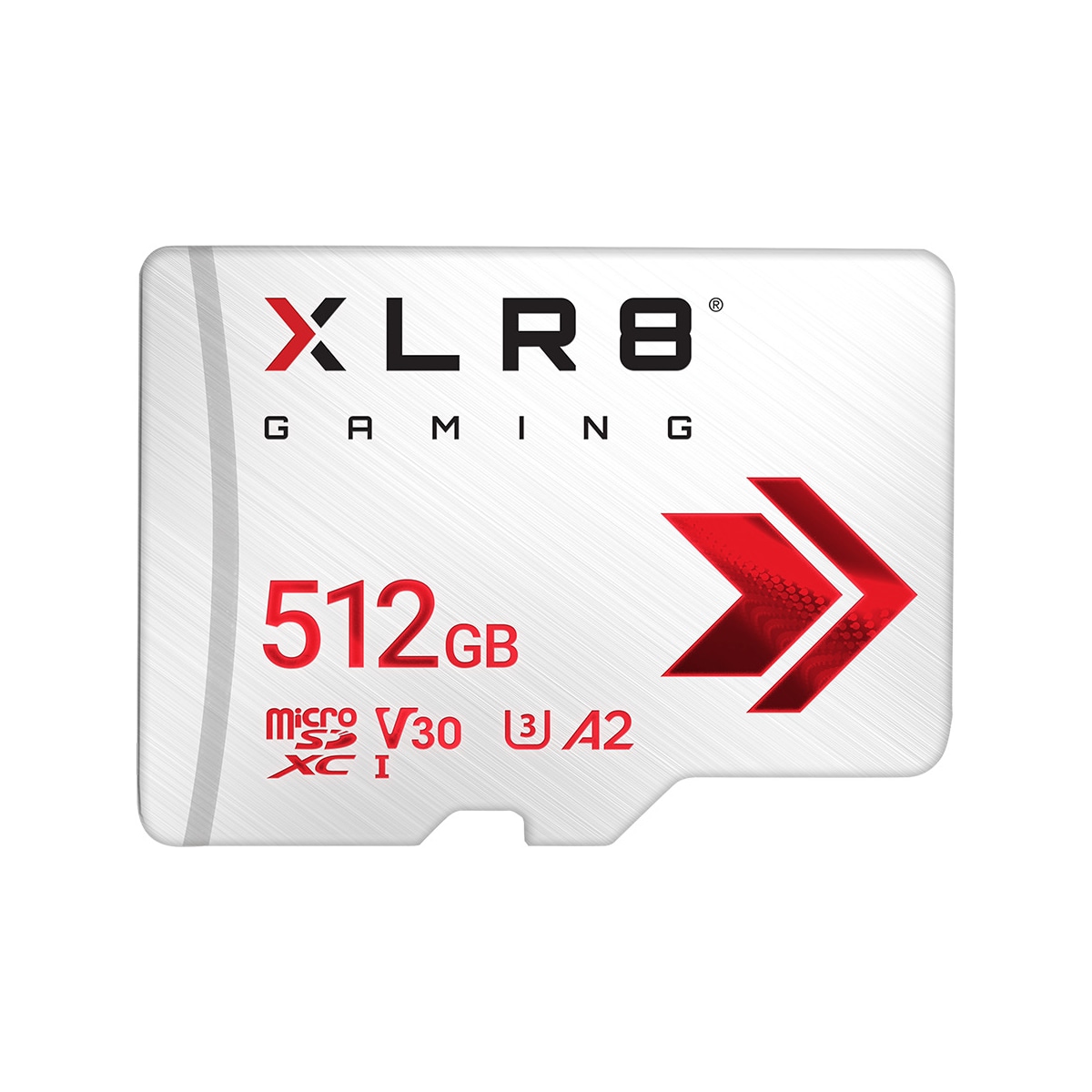 PNY XLR8 Gaming Class 10 U3 V30 microSDXC Flash Memory Card - 512GB