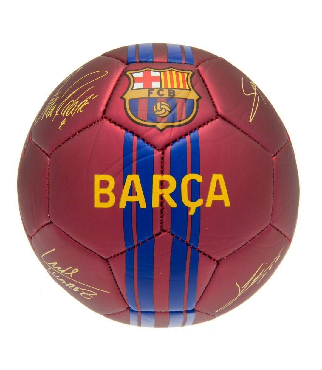 FC Barcelona - Ballon de foot (Rouge / bleu) (Taille unique) - UTTA5807