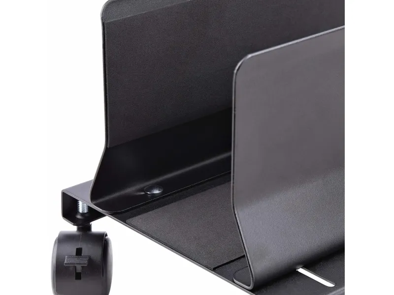 StarTech.com Computer Tower Cart Rolling CPU Caddy w/ Wheels, Adjustable - Vogn med hjul - for personal computer - stål - sort