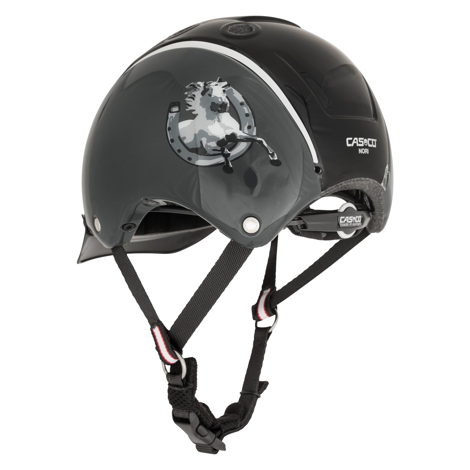 CASCO Reithelm Nori  - schwarz/grau