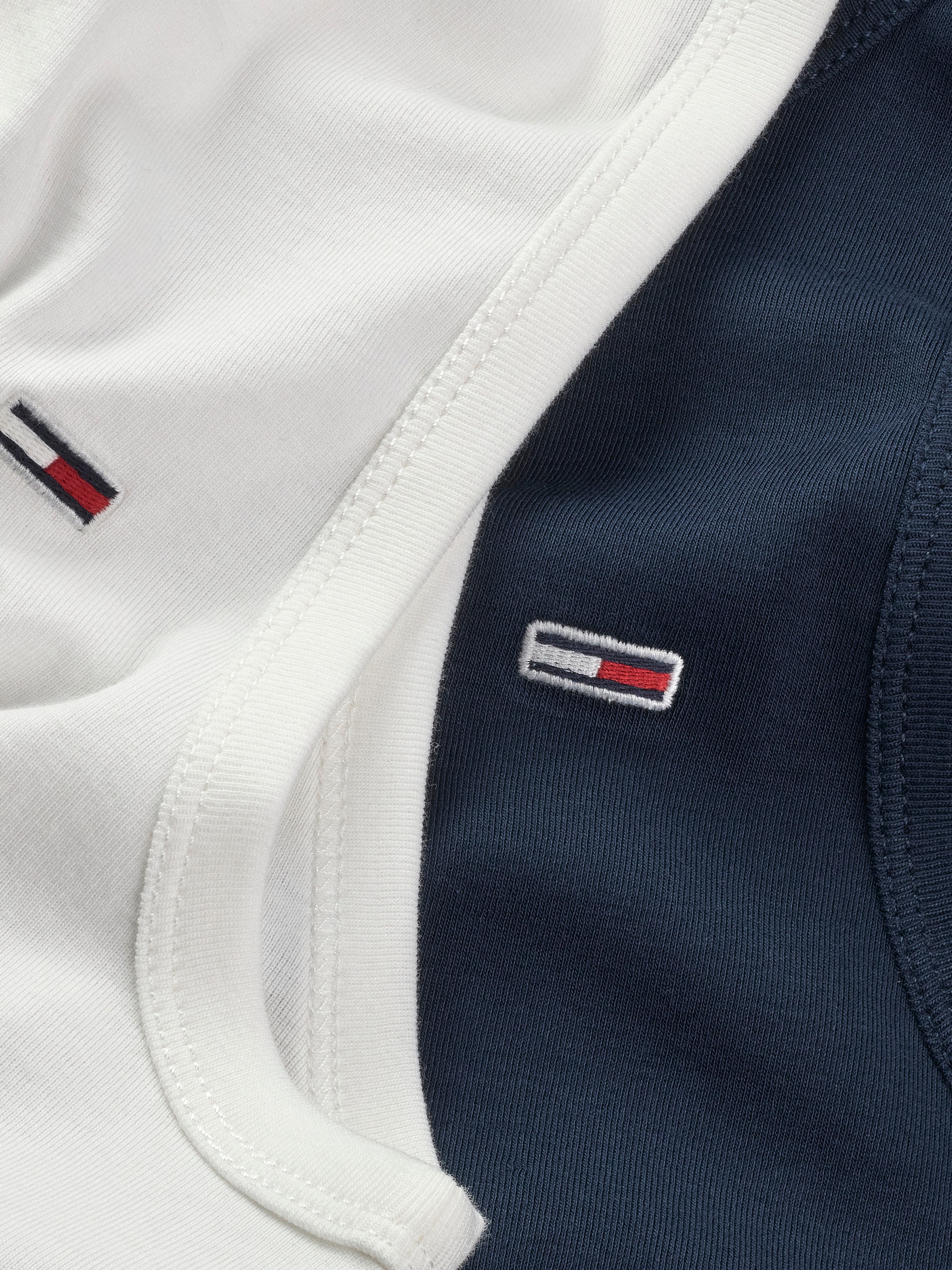 Tommy Jeans Tanktop »TJM XSLIM 2PCK RIB TANK EXT«, 2 Stk. mit gerippter Struktur