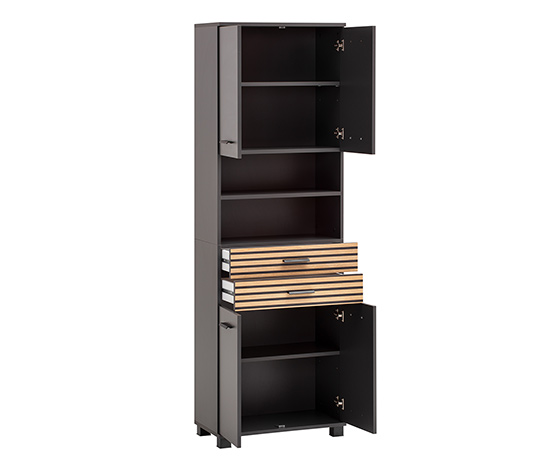 Hochschrank »Katta«, anthrazit