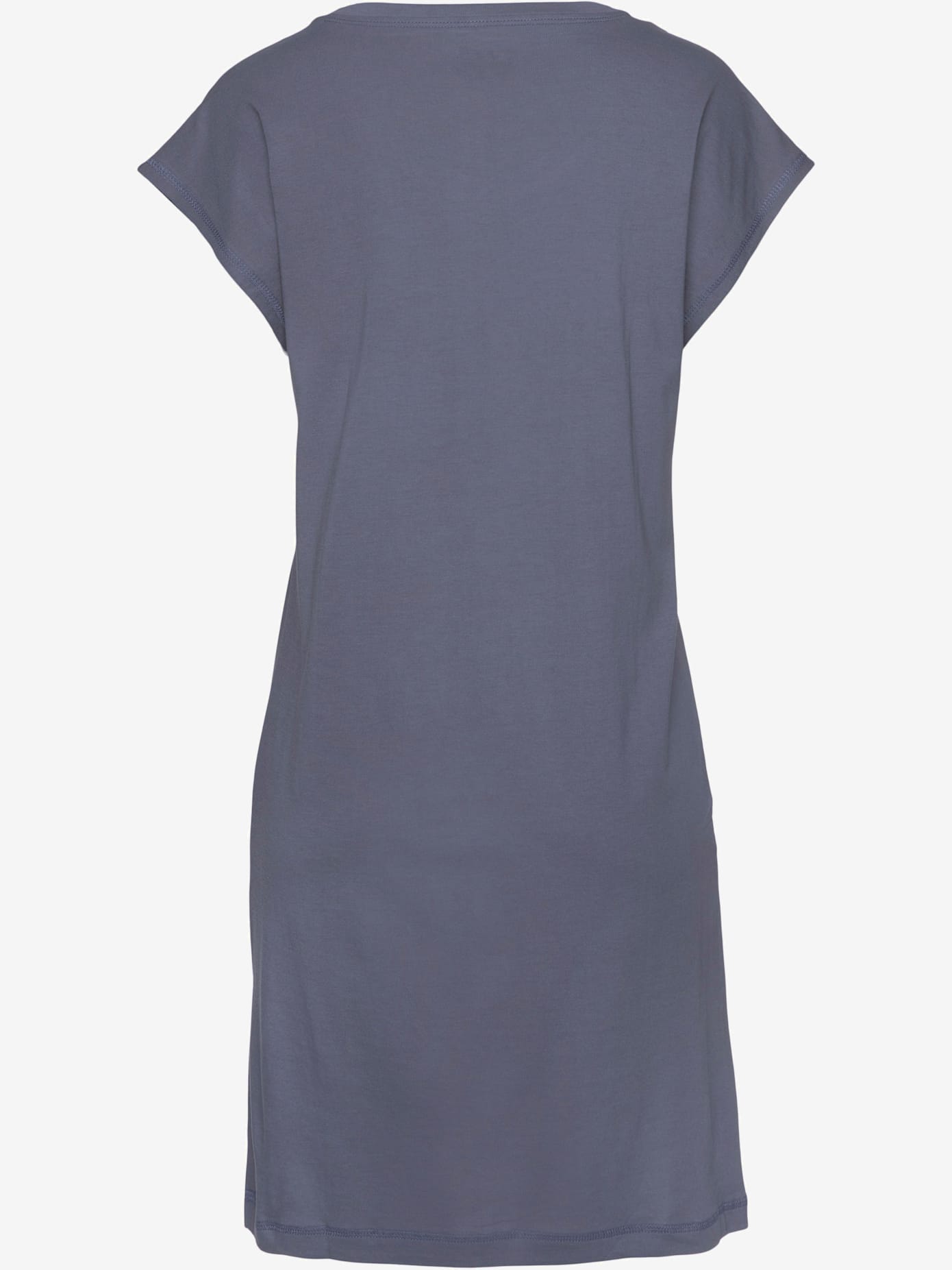 Chemise de nuit courte avec imprimé devant