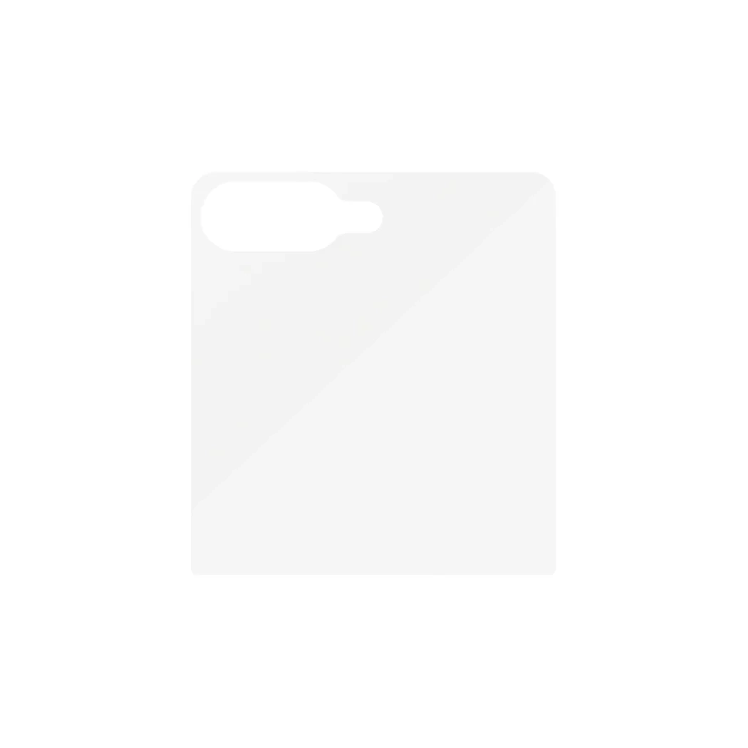 Samsung Galaxy Z Flip7 Antibakterielles Classic Fit Sub Screen Panzer Glas Displayschutz Case Friendly (PG41053)