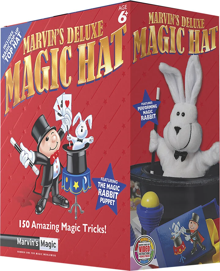 Marvins Magic Marvins Magic - Tryllesæt Deluxe kanin og høj hat