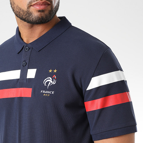 Polo Manches Courtes Bleu Marine