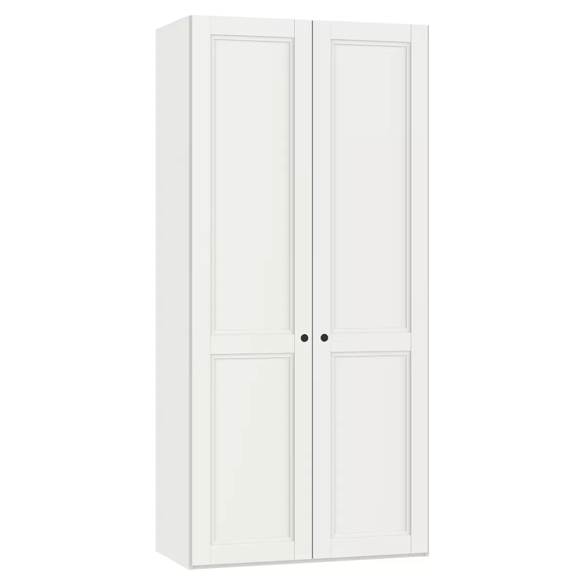 Drehtürenschrank 2-trg. Montreux creme,weiss