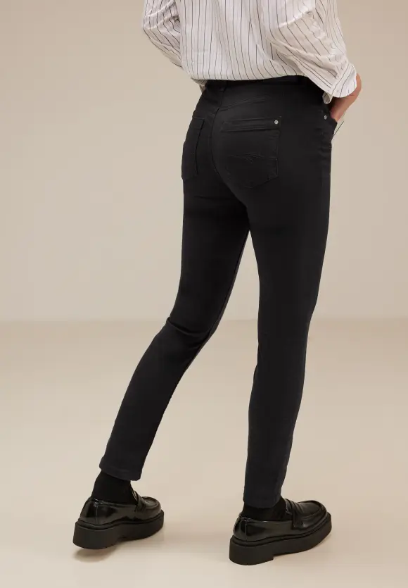 Slim Fit Thermo Jeans - clean black thermo