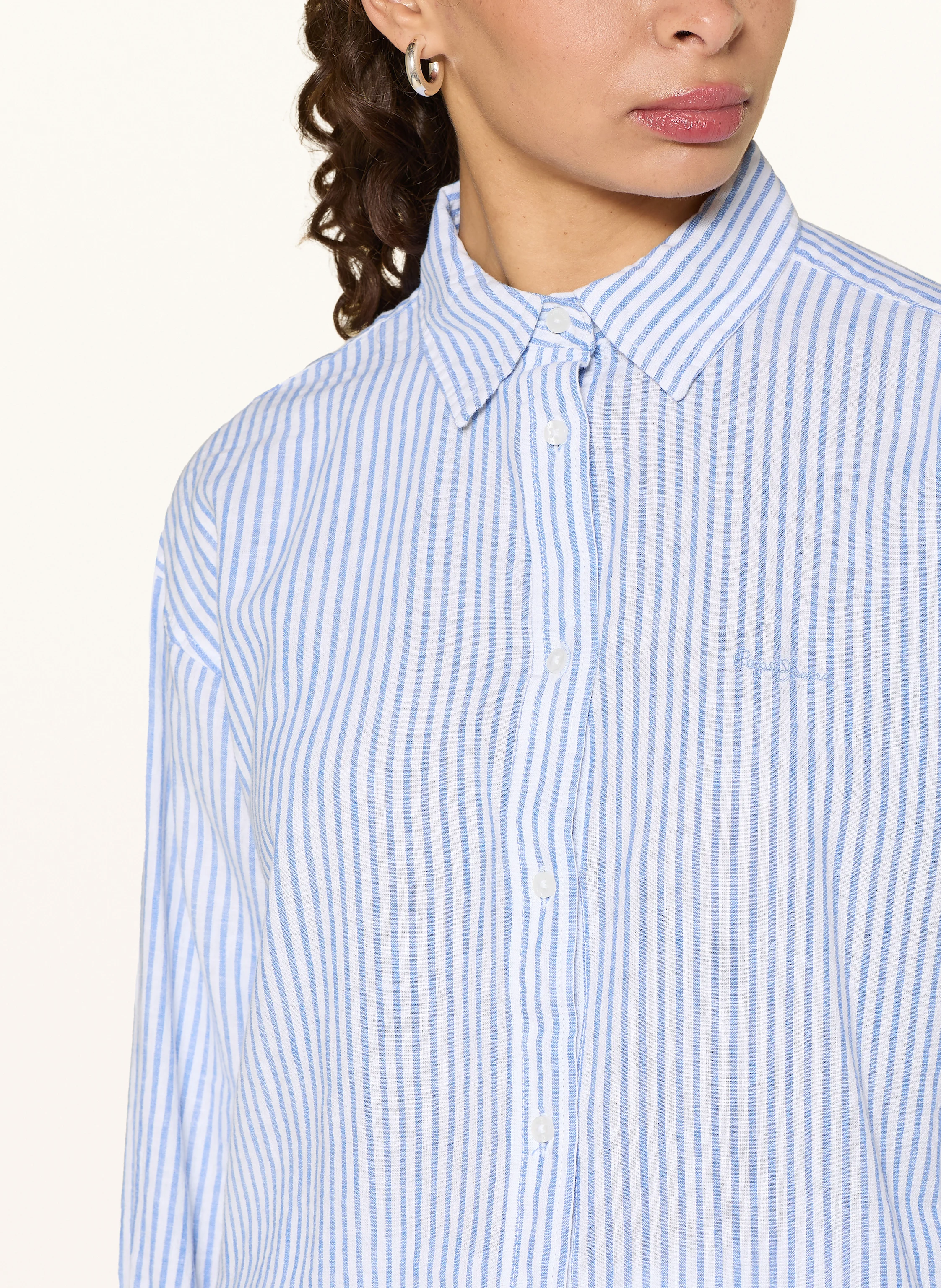 Pepe Jeans Hemdbluse DREAM mit Leinen