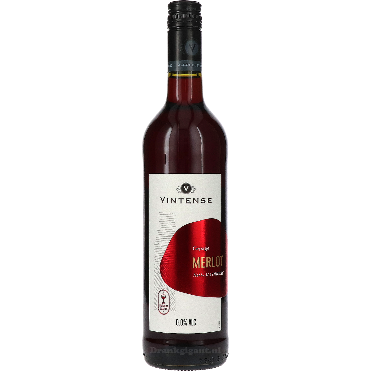 Vintense Merlot Alcoholvrij 75 cl