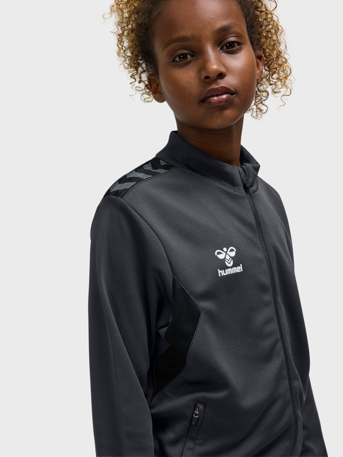 hmlAUTHENTIC PL ZIP JACKET KIDS