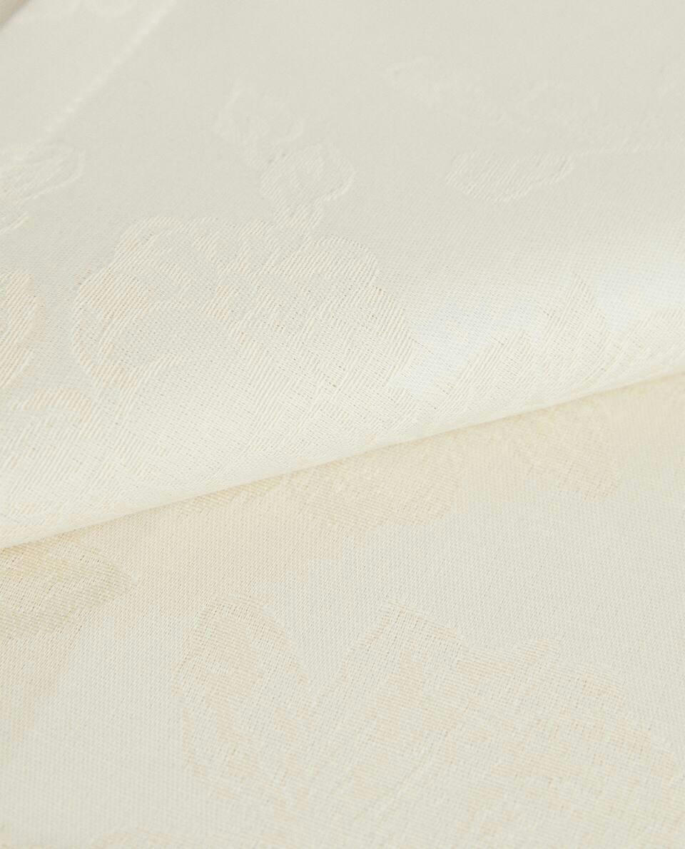 Guardanapos florais em jacquard (pacote com 2)