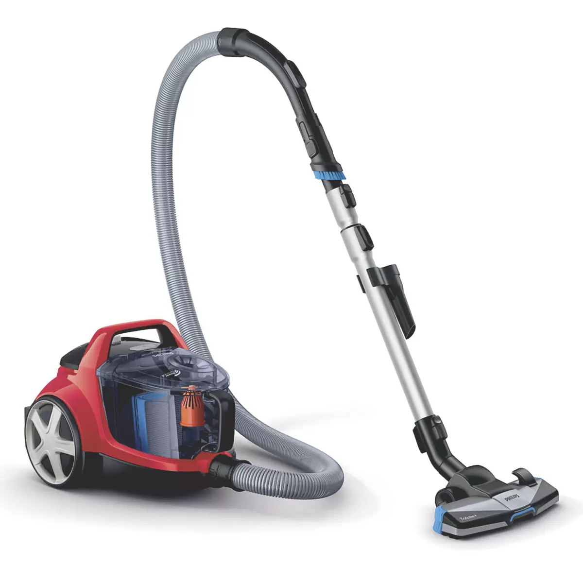 Staubsauger Philips PowerPro Active FC9532 Rot