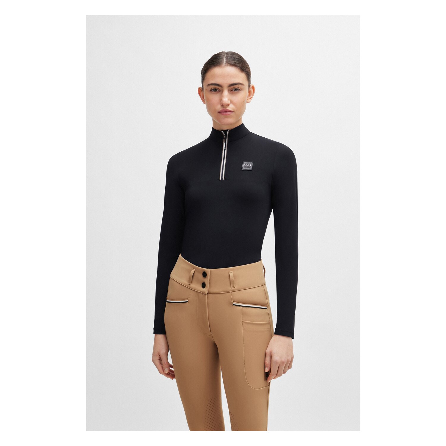 BOSS EQUESTRIAN Trainingsshirt Frances  - black