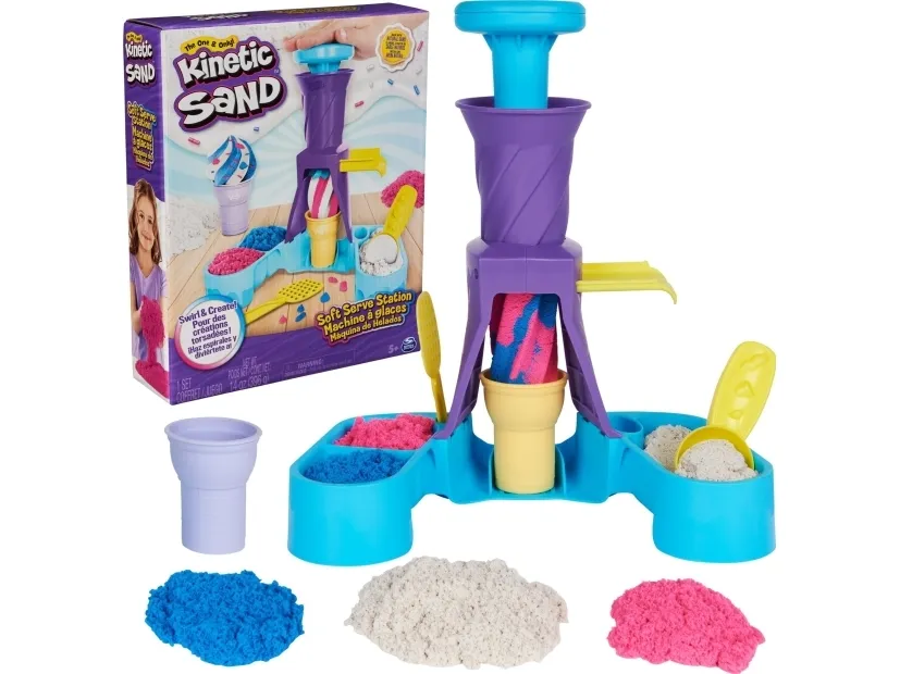 Kinetic Sand Soft Serve Station
