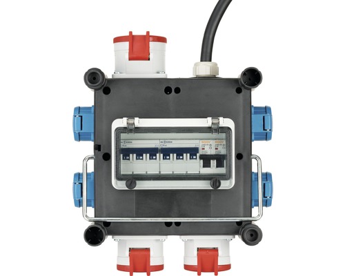 Brennenstuhl Compacte Rubberen Stroomverdeler BSV IP44 H07RN-F 5G4.0 2x CEE 16A 1x CEE 32A 4x 230V