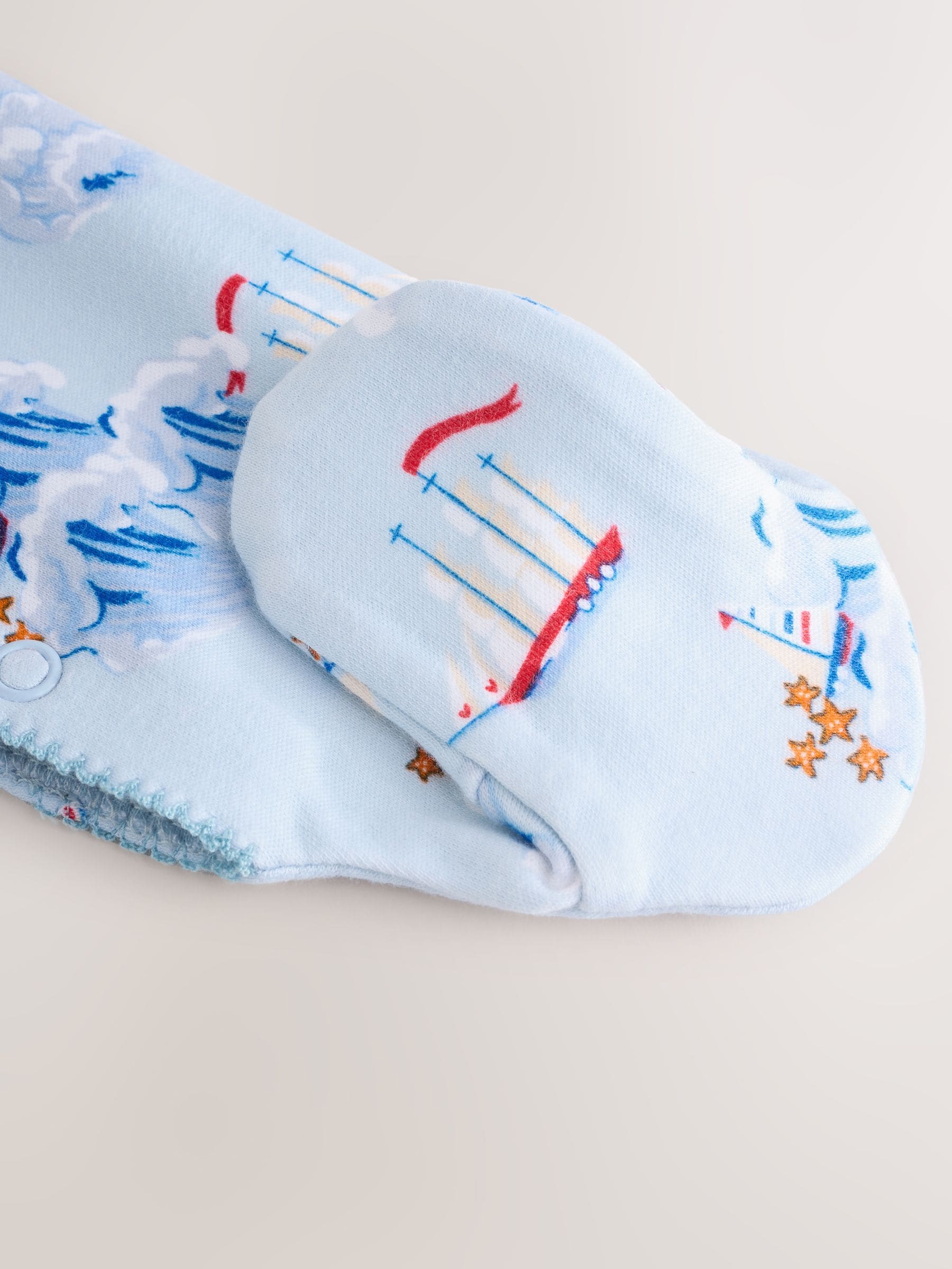 Blauw/wit nautisch - Cath Kidston Baby 100% Katoenen babypyjama 2 Set