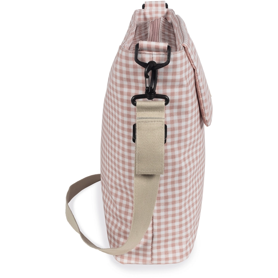 Walking Mum Wickeltasche I Love Vichy Rosa