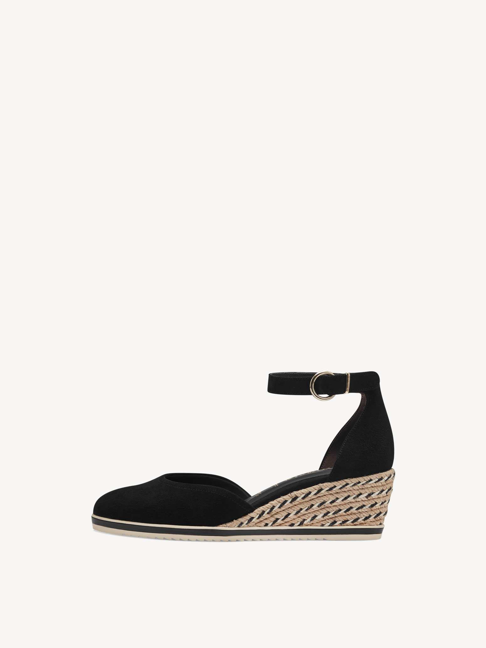 Leren Sleehakpumps - zwart