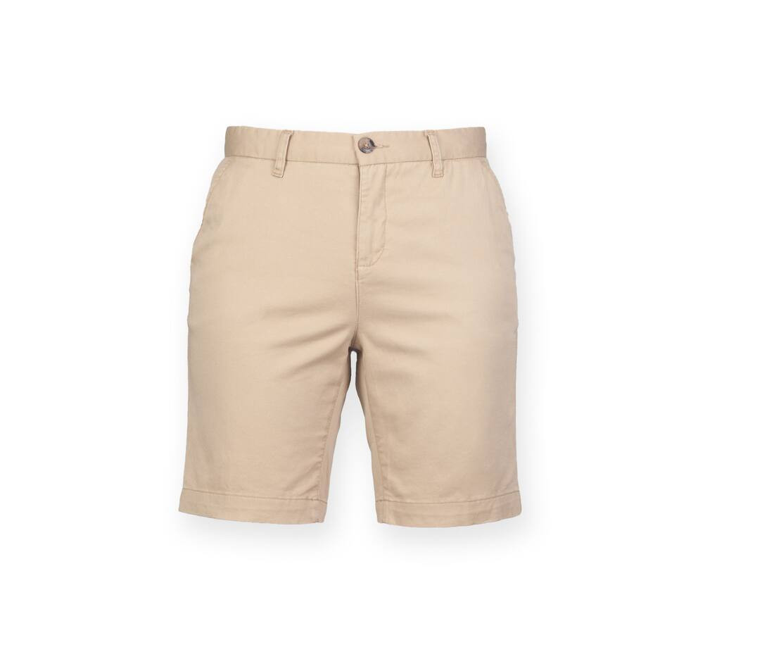 Front row FR606 - Shorts Chino Femme Confort Stretch Élégant