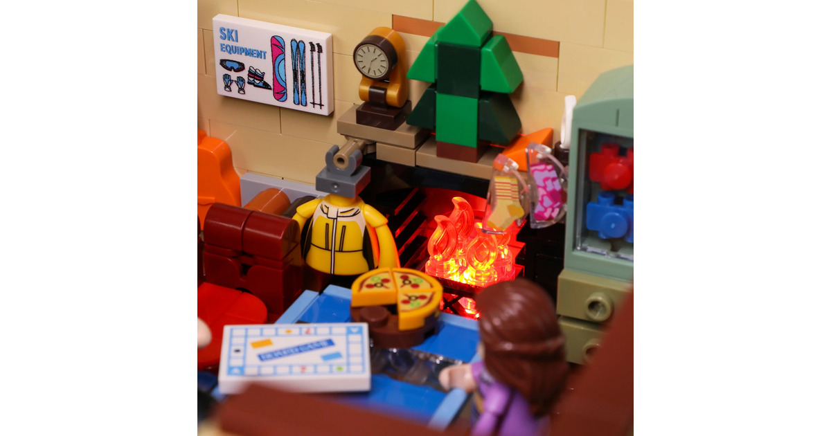 LumibricksRetro House - Ski Lodge Constructiespeelgoed  (F9041)