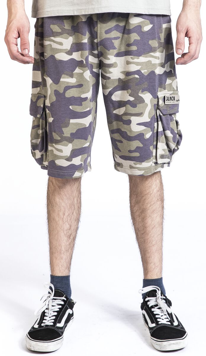 Short en sweat Camouflage | Black Premium by EMP Short