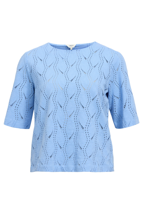 Object blauwe dames t-shirt