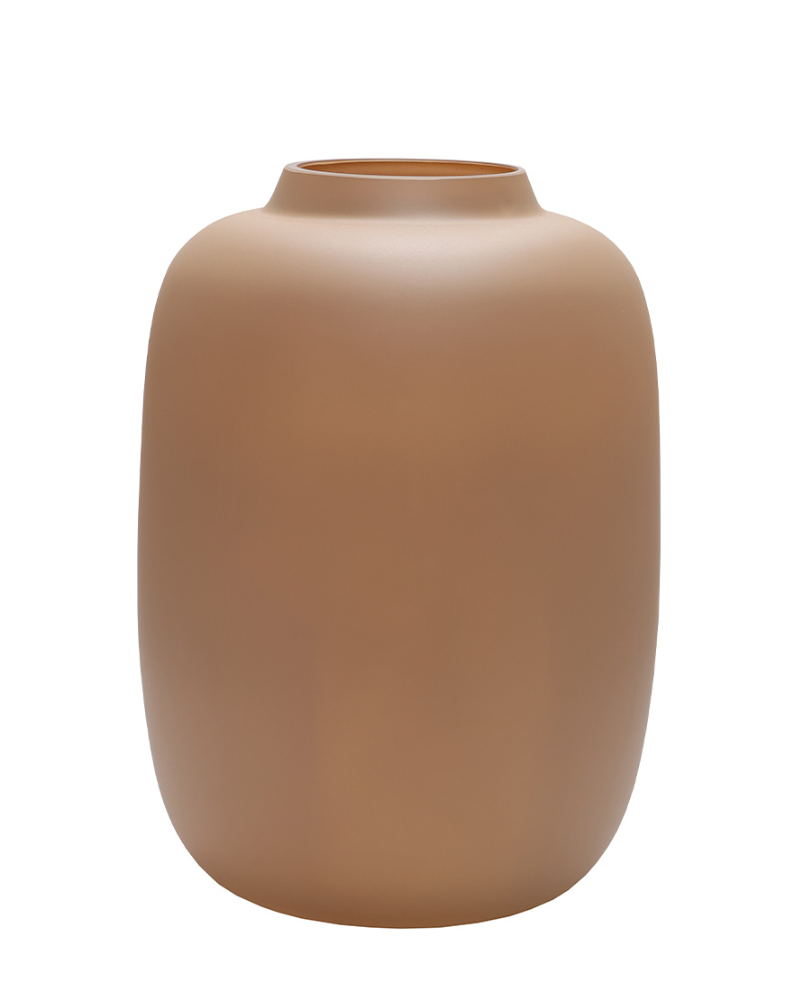 Vaas Artic S matte sand Ø21 x H29 cm