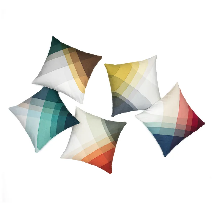 Vitra - Herringbone Kissen, 40 x 40 cm, olive