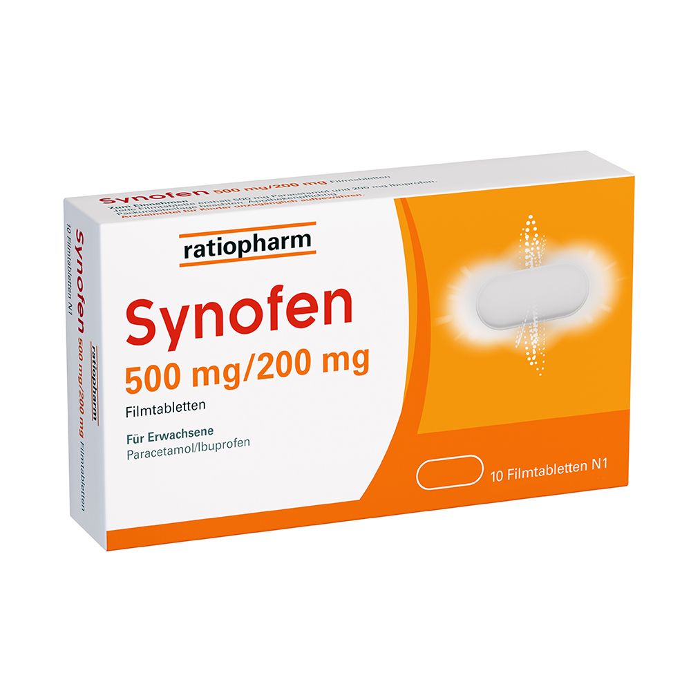 Synofen - mit Ibuprofen und Paracetamol