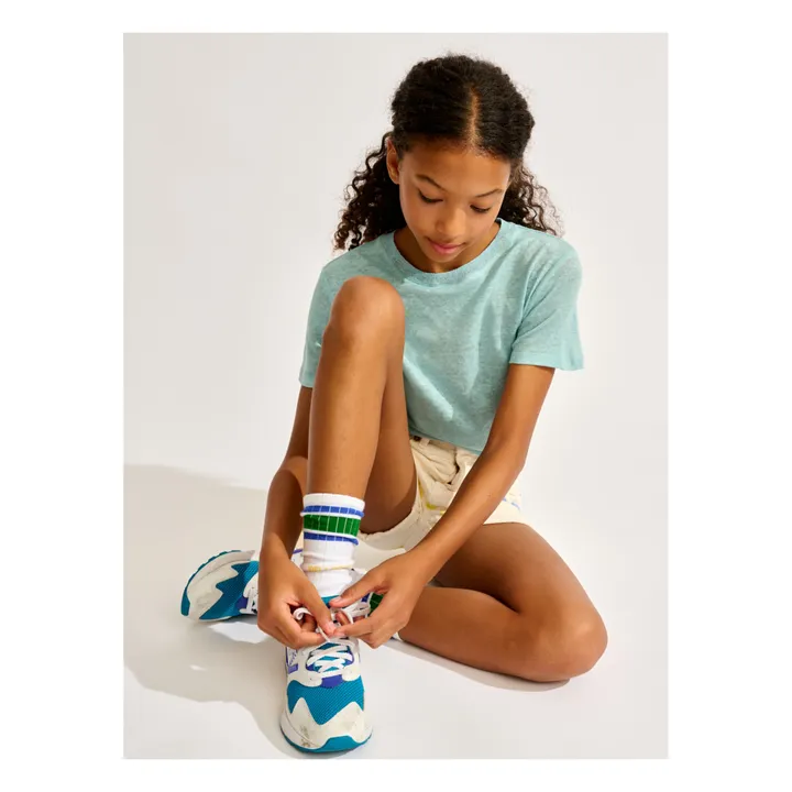 Bellerose T-shirt Mio Lin | Bleu