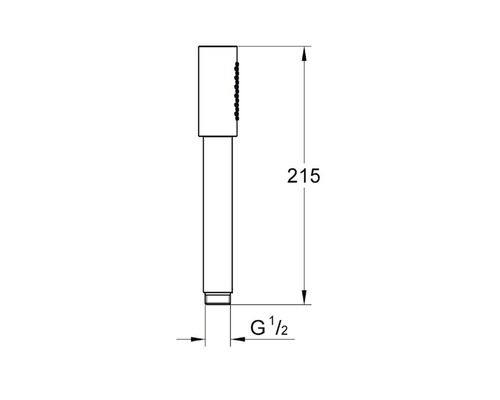 GROHE Sena Stick 28034000 chromen handdouche