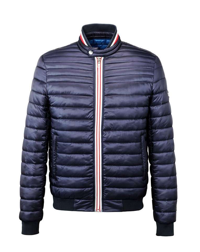 DOUDOUNE LÉGÈRE ZIP TRICOLORE