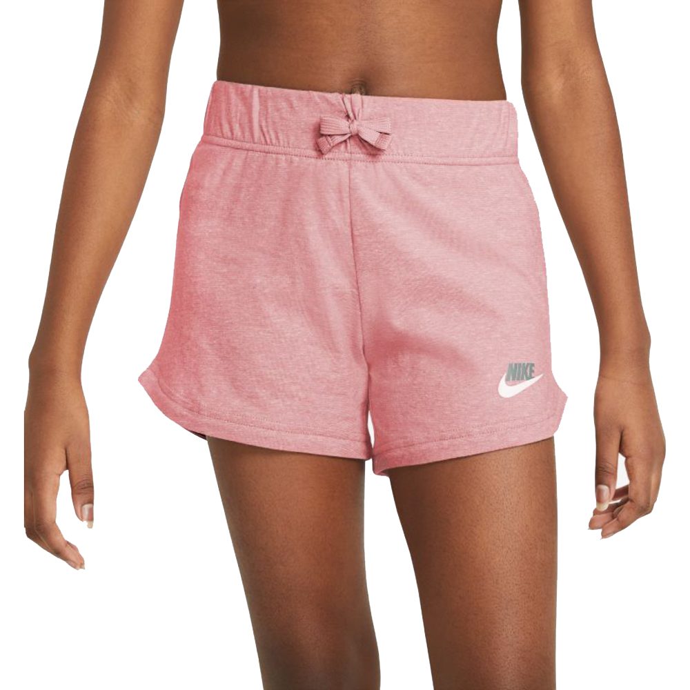 Nike Sportswear Jersey Shorts Mädchen pink salt