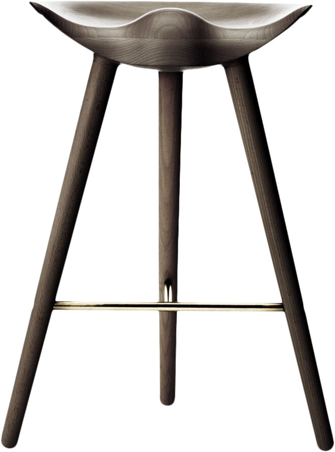 Audo Copenhagen ML 42 - Bord Skammel / Brunolieret Eg / Messing Brown oiled oak / brass