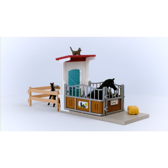HORSE CLUB - Pferdebox mit Stute und Fohlen