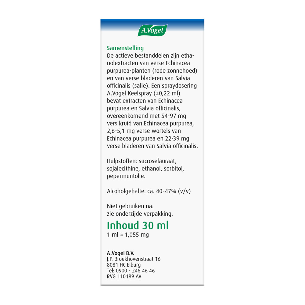 A.Vogel Keelspray 30 ml