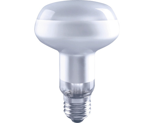 FLAIR LED reflectorlamp dimbaar R80 E27/7W(47W) 590 lm 2700 K warm wit mat